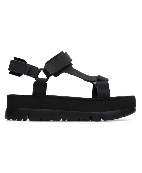 Camper Women's Oruga Up Sandal - Black