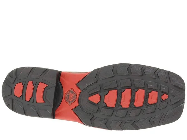 Justin Hybred Red Work Boots - Composition Toe