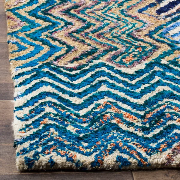 Safavieh Nantucket NAN602A Beige - Brown Rug 4&X 4& Square