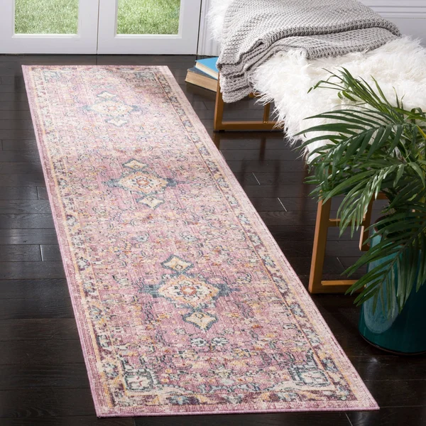 Safavieh Illusion ILL700A 8& x 10& Light Purple, Purple Rug