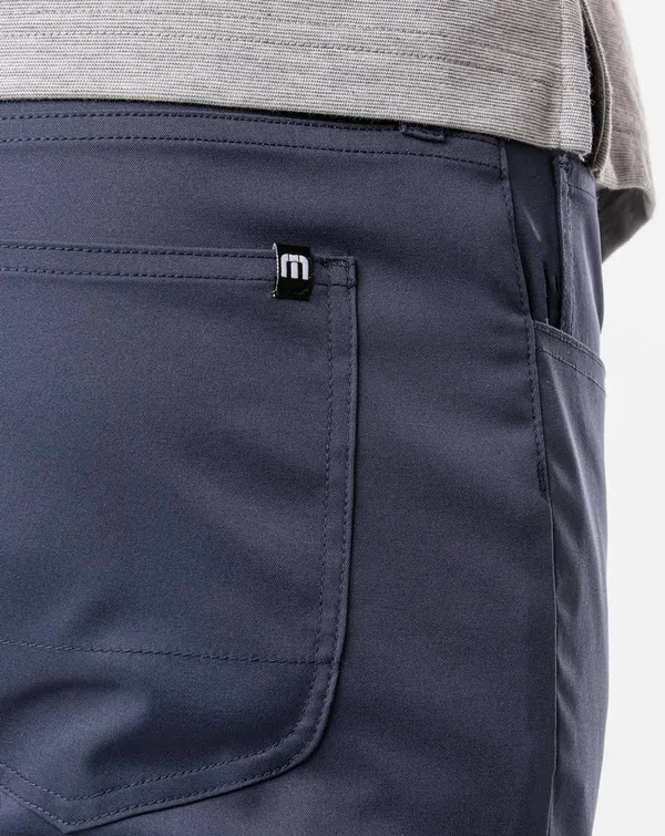 TravisMathew Men's Open to Close Golf Pants, Size 32, Blue