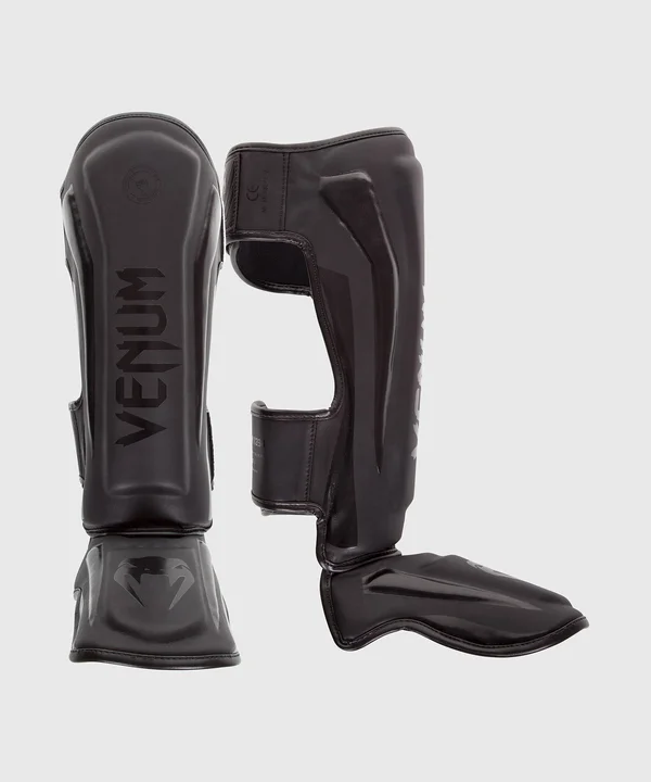 Venum Elite Standup Shin Guards - Black