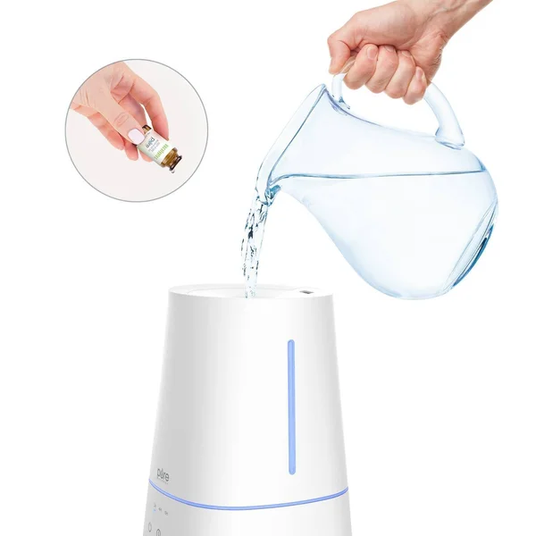 Pure Enrichment Hume Max Top Fill Humidifier - White