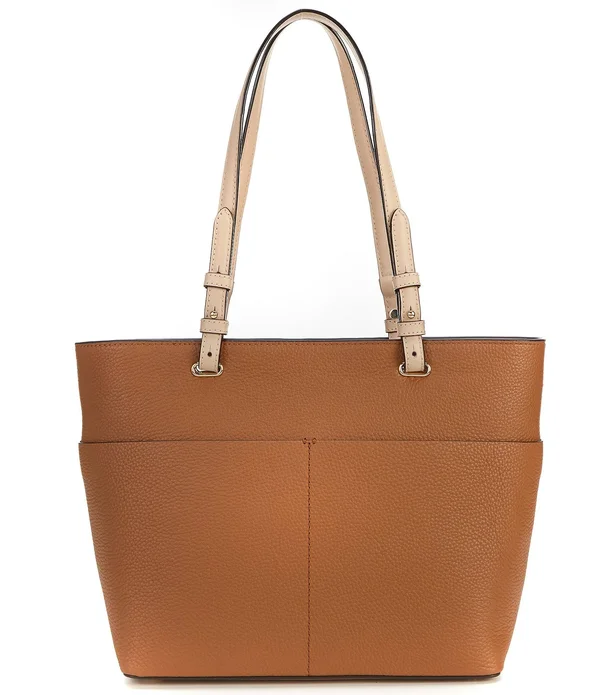 Michael Kors Bedford Pebble Leather Pocket Tote