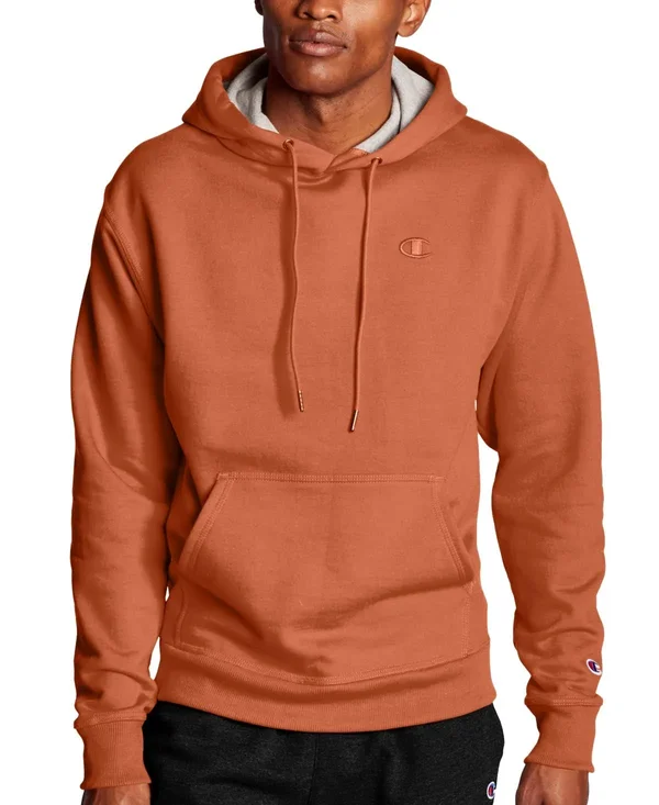 Champion Men's Powerblend Fleece Hoodie - Cargo Olive