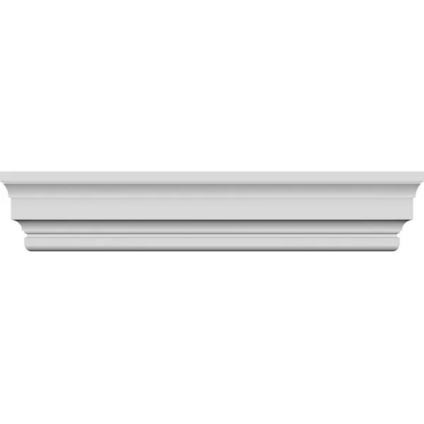 Ekena Millwork CRH07X156ST 156x22 Bottom Width x 159 3/4x22 Top Width x 7 1/8x22H x 5/8x22P Stockport Crosshead