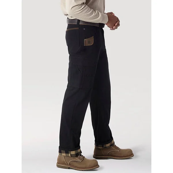 Wrangler Riggs Workwear Lined Ripstop Ranger Pant Black Size 32/L36