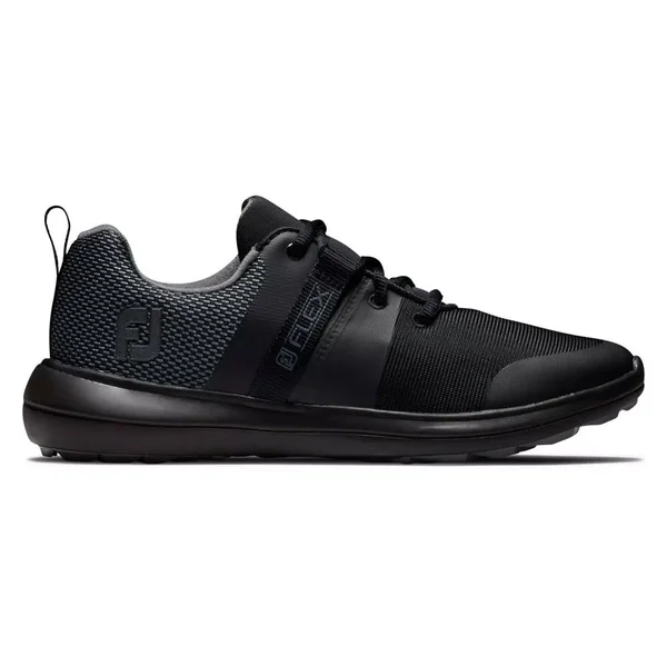 FootJoy Women's Flex Golf Shoes in Black - Charcoal Size 6.5
