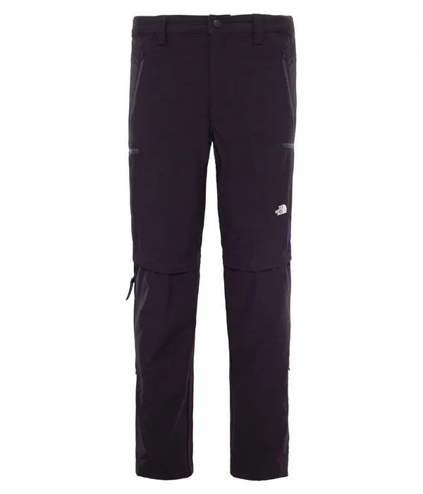 The North Face M Exploration Convertible Pant - TNF Black 40 - Reg