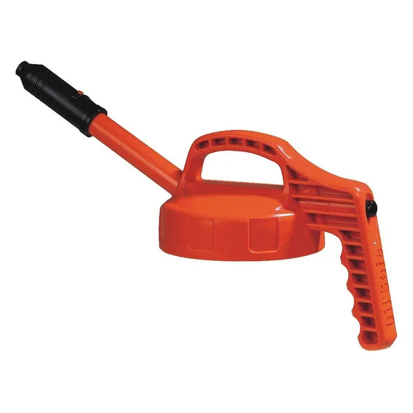 Oil Safe 100306 Stretch Spout Lid, Orange