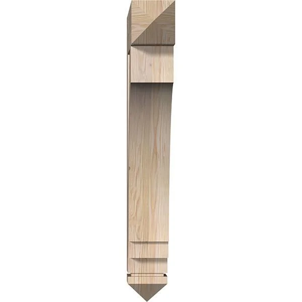 Ekena Millwork BKT06X28X40IMP03SDF 5 1/2x22W x 28x22D x 40x22H Imperial Arts & Crafts Smooth BRACKET, Douglas Fir