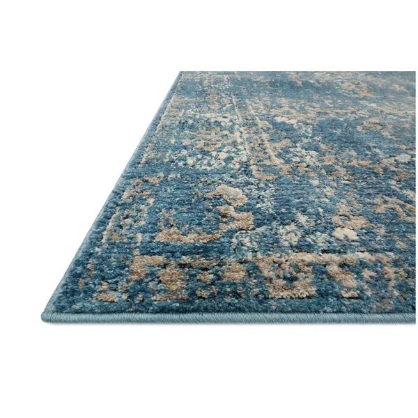Loloi Millennium MV-05 3&7x22 x 5&7x22 Blue, Taupe Rug
