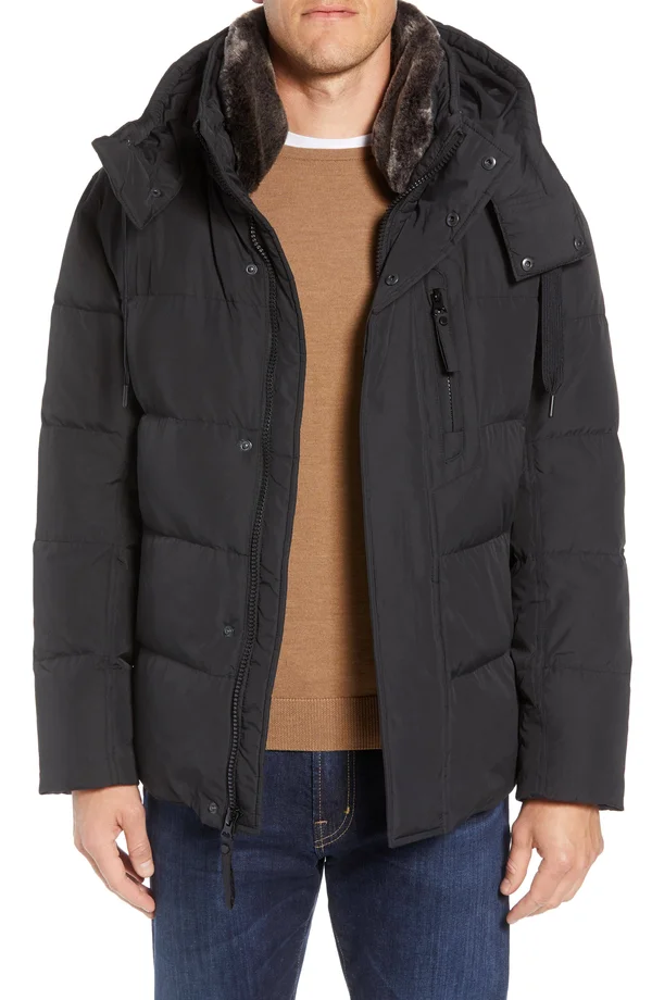 Marc New York Men's Baltic Parka - Black - Size Small