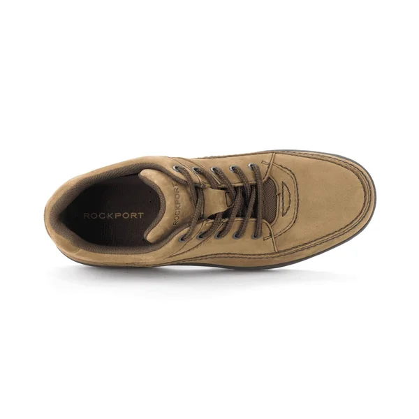 Rockport World Tour Classic Walking Shoes - Men's, Chocolate Nubuck, Size: 6