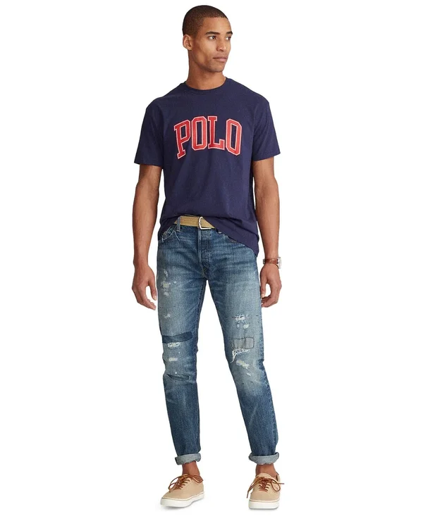 Polo Ralph Lauren Men's Classic Fit Logo Jersey T-Shirt - Navy - M