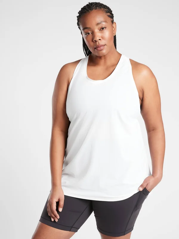 Athleta Women's Ultimate Train Tank Bright White Size M