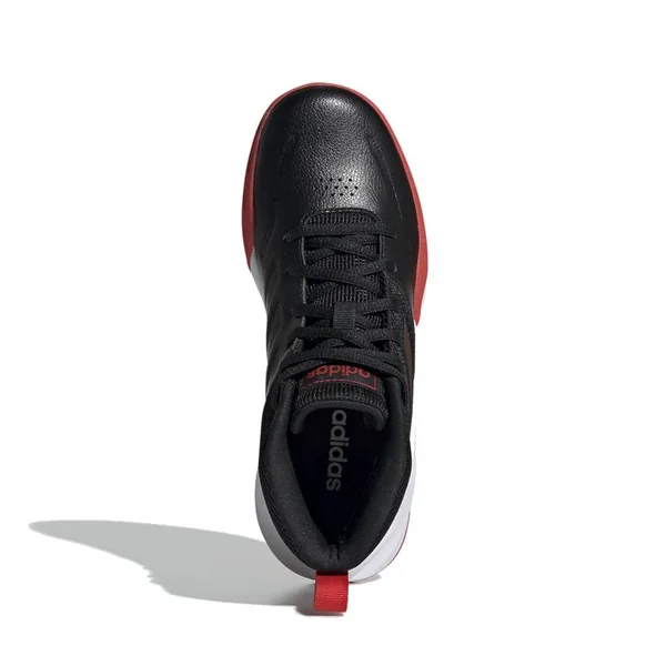Adidas Boys& Own The Game Basketball Shoes - Wide - Black