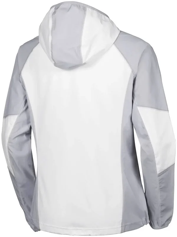 Columbia Sweet As Softshell Hoodie - White, Cirrus Grey - Softshell Jackets M