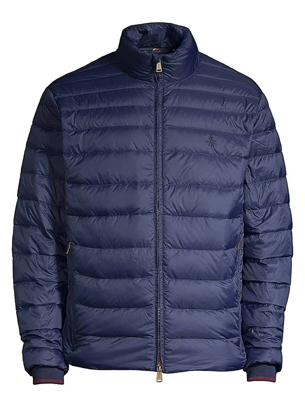 Polo Ralph Lauren Men's Packable Quilted Down Jacket XL Navy