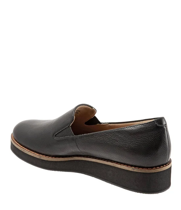 Softwalk Whistle (Slate) Women's Slip on Shoes
