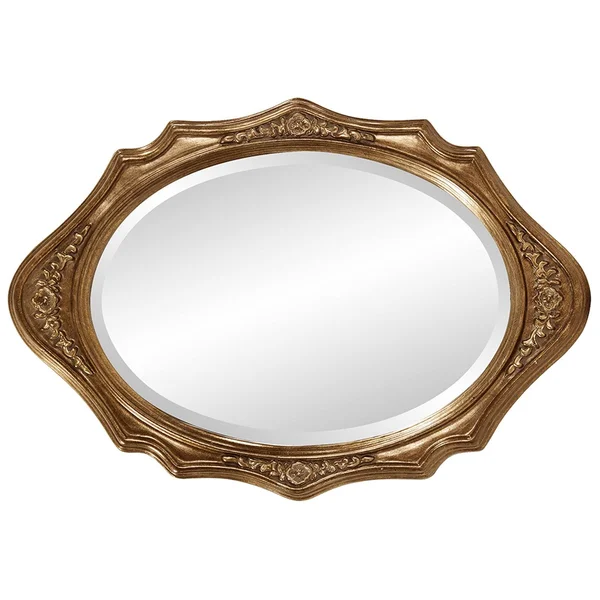 Howard Elliott Trafalga Mirror - Silver Leaf
