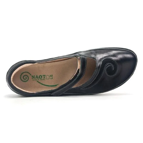 Women's Naot Matai Mary Jane, Size: 42, Black