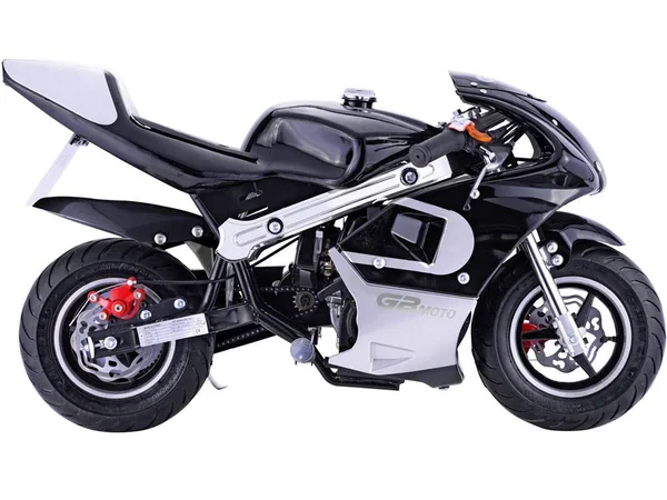 MotoTec GBmoto Black 40cc GAS Pocket Bike 4-Stroke