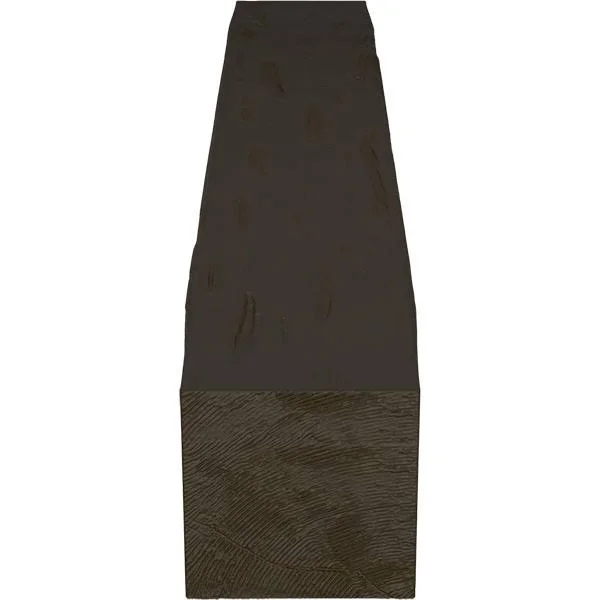 Ekena Millwork MANUPC06X10X48NS 6x22H x 10x22D x 48x22W Pecky Cypress Faux Wood Fireplace Mantel, Natural Ash