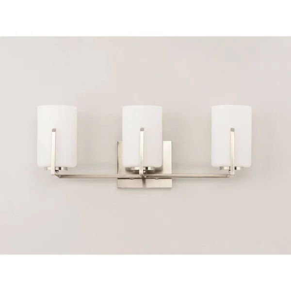 Maxim Lighting 21283SWSN Dart 3-Light Bath Vanity - Satin Nickel