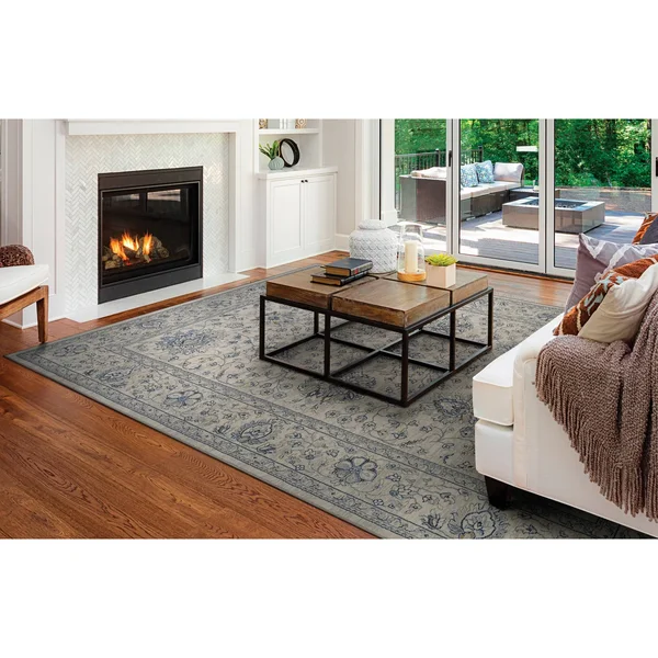 Serai Karaj Area Rug - 5&3x22 x 7&6x22 - Beige