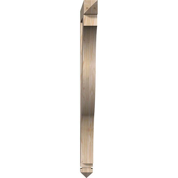 3 1/2x22W x 36x22D x 48x22H Funston Arts & Crafts Smooth BRACKET - Douglas Fir