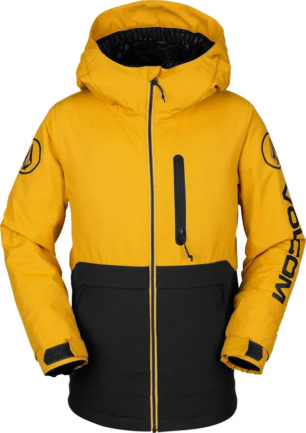 Volcom Holbeck Insulated Jacket - Boys& Resin Gold, S