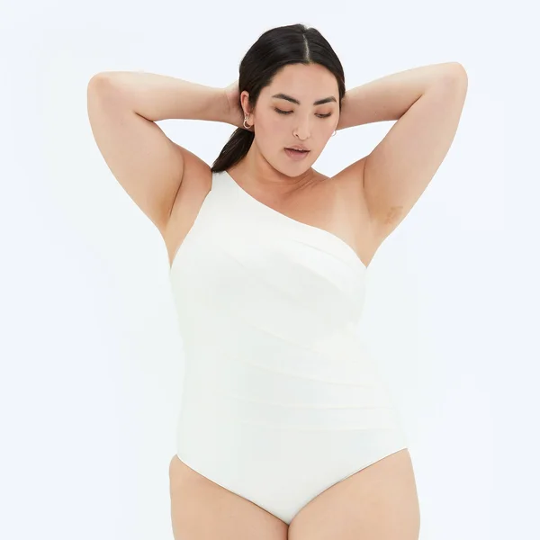 Summersalt The Sidestroke - White Sand Size: 14