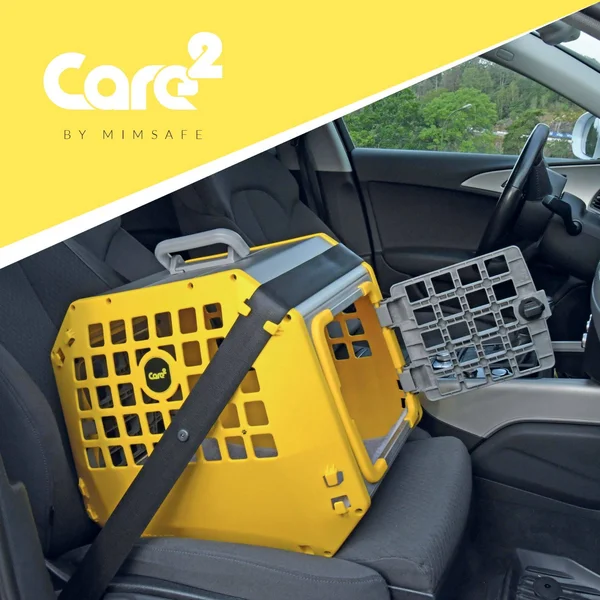 4x4 North America MIM Care2 Pet Carrier, Medium, Yellow