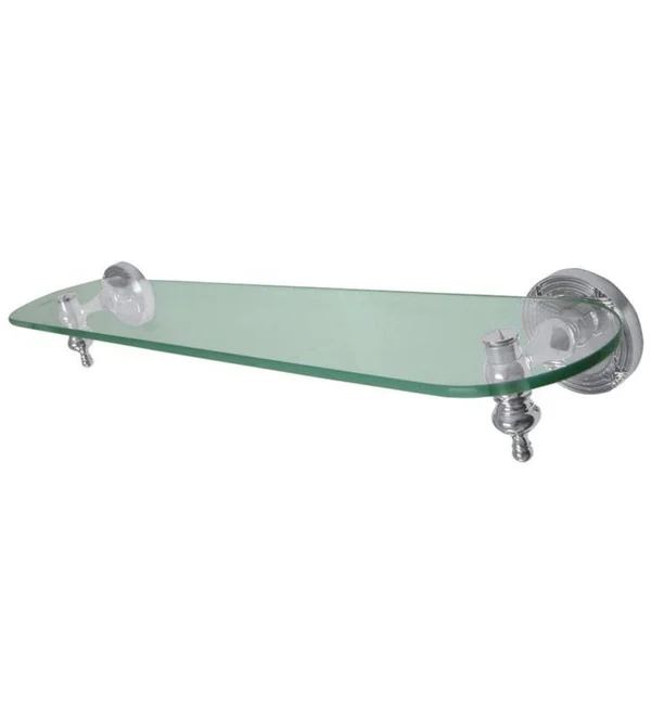 Kingston Brass BA9919SN Templeton Glass Shelf - Satin Nickel