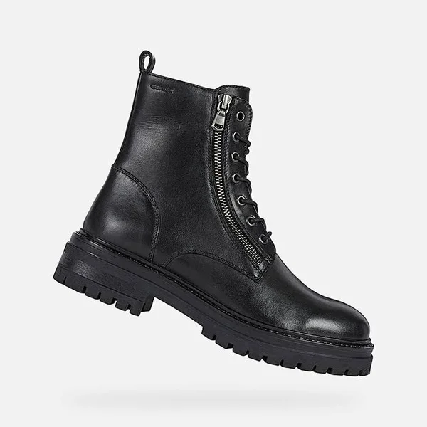 Geox Shoes Iridea Woman Black, Size 9