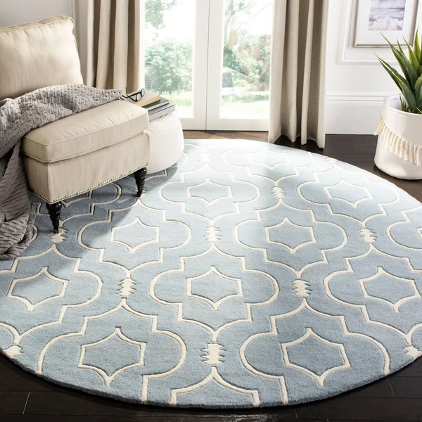 Safavieh 3& x 5& Chatham CHT736E Grey - Ivory Rug