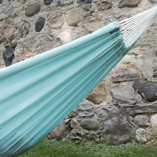Vivere Brazilian Double Polyester Hammock - Aqua Color