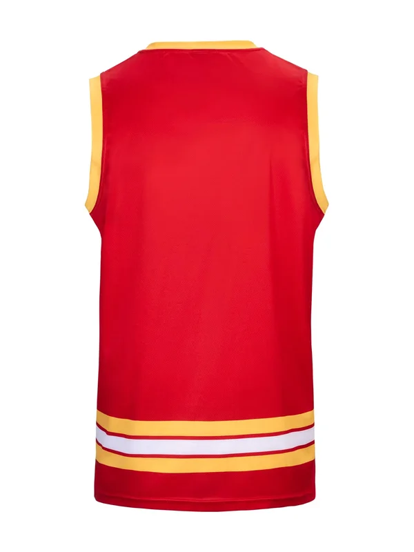 Calgary Flames Alternate Hockey Tank XL - Red, Polyester