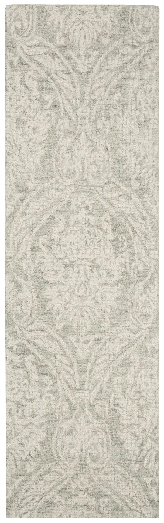 Safavieh 5& x 8& Abstract ABT204A Grey - Ivory Rug