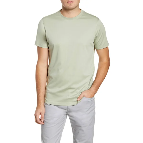 Georgia Crew Neck T-Shirt, M, Shadow Green