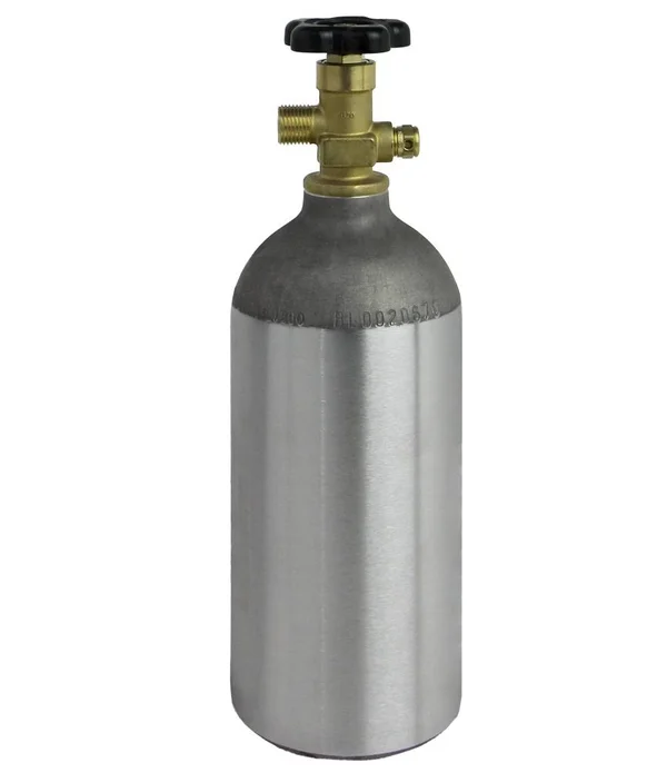 Kegco C25H 2.5 lb. Aluminum CO2 Tank