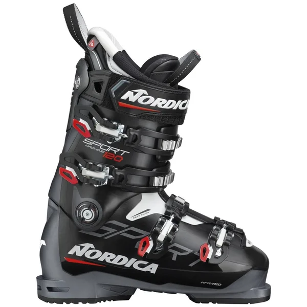 Nordica Sportmachine 120 - Black/Anthracite/Red - Ski Boots 31