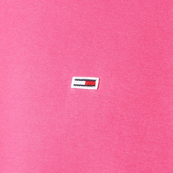 Tommy Hilfiger Regular Fit Fleece Crewneck Sweatshirt - Pink