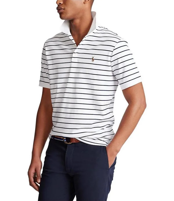 Polo Ralph Lauren Men's Classic Fit Stretch Polo Shirt - White - S