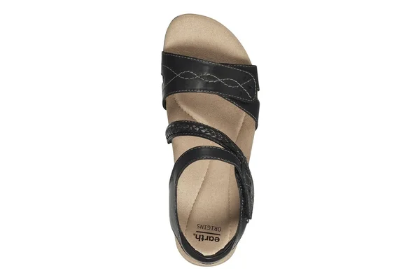 Earth Origins Bria Women's Sandals, Size: 6 Wide, Black