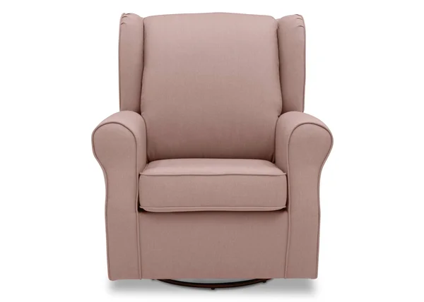 Delta Children Reston Nursery Glider Swivel Rocker Chair - French Grey