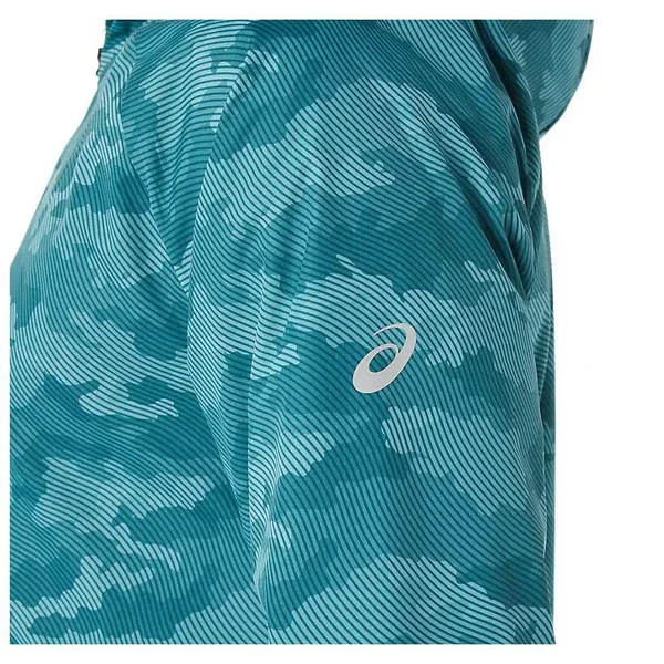Asics Mens Athletic Fit Short Sleeve Round Athletic T-Shirt - Blue Large