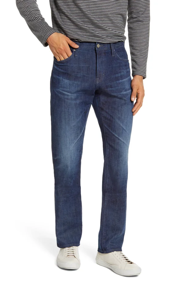 Men's Ag Everett Slim Straight Leg Jeans - Size 36 - Blue