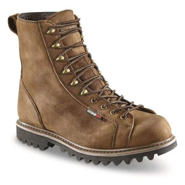 Guide Gear Men's 8x22 Waterproof Insulated Lace-to-Toe Boots, 400-gram